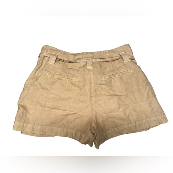 L’AGENCE Hillary Paperbag Linen Shorts - Picture 4 of 7